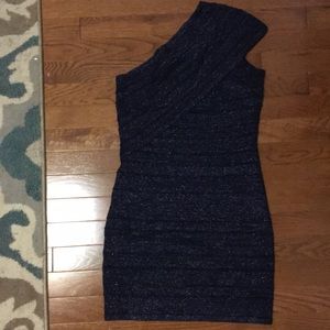 Wow Couture one shouldered bodycon dress